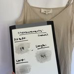 The Great . tan beige sheer v-neck flowy cotton dress size 2 delicate summer Photo 4