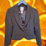 Candie's  Black 1 Button Blazer Size XS Photo 0