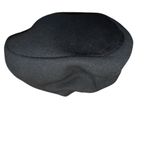 Vintage Union Made in USA Women's Black Beret with Bow Accent One Size Photo 3