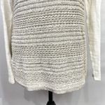 Lucky Brand  Mixed Knit Lightweight Wool Cotton Sweater Top Womens Size L Photo 3