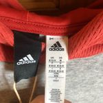 Adidas gray orange hoodie t shirt in size medium Photo 3
