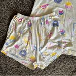 Pajama set short sleeve shorts size XS Yellow Photo 3