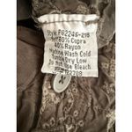 Johnny Was Eyelet Cargo Shorts Women’s Size 10 Gray Green Embroidered Boho Photo 4