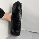 Brahmin  Black Croc Tote Bag Photo 2
