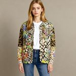 Johnny Was $630 NWOT  Reversible Nandru Floral Multicolor Boho Jacket Size S Photo 1