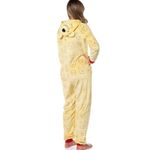 Disney Winnie the Pooh Union Suit Hooded Zip Up Pajama Sleepwear Plus Size 3X Photo 5