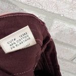 J Brand Zoey Triple Zip Skinny Jeans in Lava Burgundy Size 25 Photo 10