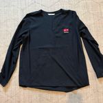 Port Authority  Black Wrap Top Long Sleeve Large Photo 0