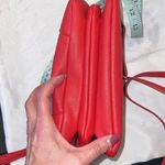 Nicole Miller Crossbody bag/Wallet. Red/Orange. Small Photo 3