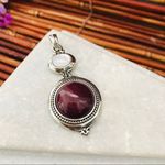 Lia Sophia  Drop Silver Tone Pendant Photo 0