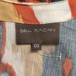 Anthropologie  Bel Kazan Vibrant Rayon Beach Cover-Up Kaftan Duster One Size Photo 7