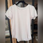 Lululemon love crew t-shirt tee short sleeve strawberry milk pale blush pima Photo 6