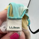 LL Bean green & gold leaf one piece swimsuit bathing suit plus size 16 regular Photo 5