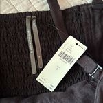 Anthropologie NWT By Strapless Linen Romper black small​ Photo 4