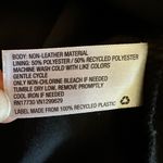 Wild Fable  Dress Small Faux Leather Black Short Body Con Spaghetti Strap Photo 10