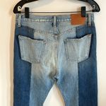 frame denim Frame Nouveau Le Mix Two Tone Chewed Hem Jeans Photo 7