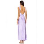 RUNAWAY THE LABEL  Havanna Satin Maxi Dress in Lilac Photo 2