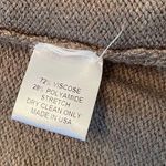 Barbara Wells Studio Pittsburgh Green Brown Zip Knit Cardigan Collar Pockets XL Photo 7