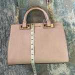 Michael Kors  Quinn Crossbody Satchel NWT Ballet Saffiano Leather Photo 3