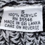 Vintage Marled Knit Button Photo 2