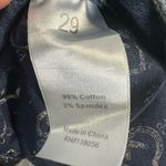 Shyanne  Blue Jean Shorts with White Lace Photo 4