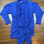 CAbi Size XS Chelsea Blue Open Front Topper/Cardigan Photo 0