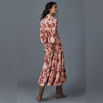 MISA Los Angeles NWT  Coralie Pink Floral Maxi Shirt Dress sz XS Photo 6