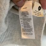 Madewell wool blend sweater women’s small light gray v-neck long sleeve Photo 7