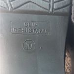 Cushionare Cushionaire Women’s Size 10 Slip-Resistant Blue Faux Croc Clogs – Padded Insole Photo 8