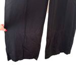 1. State  Wide Leg Front Seamed Pant Black Sz Small‎ Photo 2