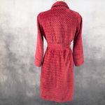 Soft Surroundings  Women Robe‎ Medium Cozy Plush Lounge Sleepwear Loungewear Photo 3