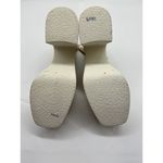 Free People Gwen Platform Mary Janes Moonlight White Chunky Heel Y2K Sz 40/9.5 Photo 8