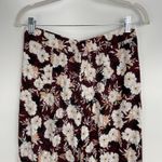 MINKPINK  Women's Red White Floral Relaxed Flowy Boho Chic Wide Leg Pants Size L Photo 5