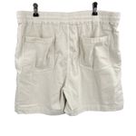 Faherty Shorts Organic Cotton Modal Linen Blend Cream Pull On Casual Womens XL White Photo 1