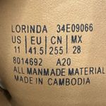 Calvin Klein Women's Cecily Embossed Leather Dress Sandals White Mules NEW Sz 11 Photo 4