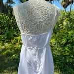 Victoria’s Secret Gold Label Union Made 1970s Peignoir Bridal Set Size Small White Photo 14