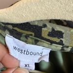 Westbound FINAL MARKDOWN  Green Camouflage pullover xl Photo 1