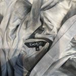 Bebe Womens 3X Black, White and Gray Tie-Dye Hoodie Light Sweatshirt Photo 3