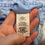 Francesca's  Blue White Aztec Pom Pom Romper Photo 4