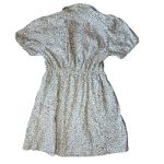 J.Crew  Womens Brown Animal Print Short Sleeve Collared Mini Dress Size 4P Photo 2