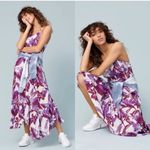 Free People NEW Heat Wave Tropical Printed Maxi Slip Dress Small Photo 1