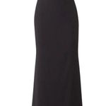 Badgley Mischka Floral Popover Gown, Black & Red, Size 14 Retail $890.00 Photo 5