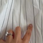 Madewell  Shirred Bubble-Sleeve Button-Up Shirt in White, Size Small Photo 8