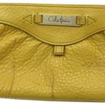 Cole Haan Cole Hane Yellow Leather Wallet Photo 8