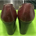 Joan & David Vtg  Couture Women Brown  Block Heel Oxford Pumps 8.5 Photo 6