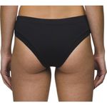 prAna Upswell Bottom 2 Piece Bikini Bottoms Black XL Lined Cheeky Low Rise NWT Photo 5