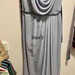 Blue Bridesmaid Dress Size 2 Photo 3