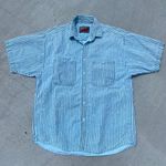 Vintage 90s Blazer Firenze Striped Button Up Multi Size L Photo 0