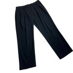 Babaton  Cohen Black Crepe Cropped Trouser Pants Size 6 Photo 2
