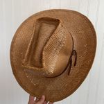 AMERICAN HAT CO. Houston Genuine Hemp Rope Hat Western Cowboy Size 7 1/8 Brown Photo 4